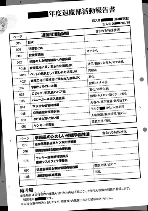 放課後エクソシズム〜退魔部敗北録〜[作]煌野一人/〈エロ漫画〉 試し読みサンプル 3ページ目