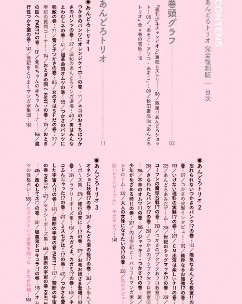 あんどろトリオ 完全復刻版[作]内山亜紀 稀見理都/〈エロ漫画〉 試し読みサンプル 6ページ目