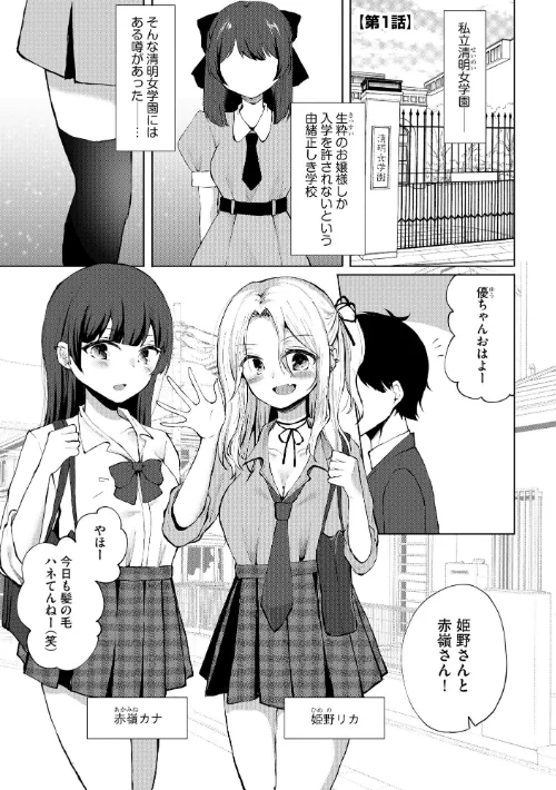 キミは共有ディルド 〜お嬢様校のドSビッチたちとペット生活〜[作]ことまろ/〈エロ漫画〉 試し読みサンプル 5ページ目