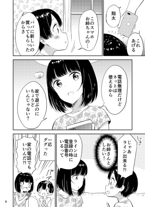 秘密のギャルショタ[作]えんど/〈エロ漫画〉 試し読みサンプル 8ページ目