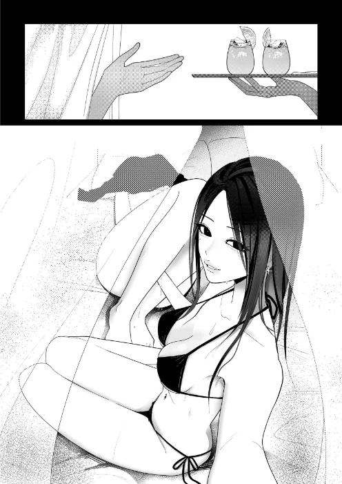 海きたのに貧乳彼女がかわいすぎてレズセックスしかしてない（単話）[作]ナイ省/〈エロ漫画〉 試し読みサンプル 4ページ目