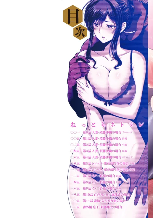 ねっとりネトラレ 美人妻淫肉調教[作]瀬奈陽太郎/〈エロ漫画〉 試し読みサンプル 2ページ目