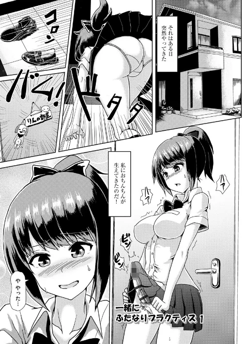 ふたプラ 〜一緒にふたなりプラクティス〜[作]双葉淀夢/〈エロ漫画〉 試し読みサンプル 5ページ目