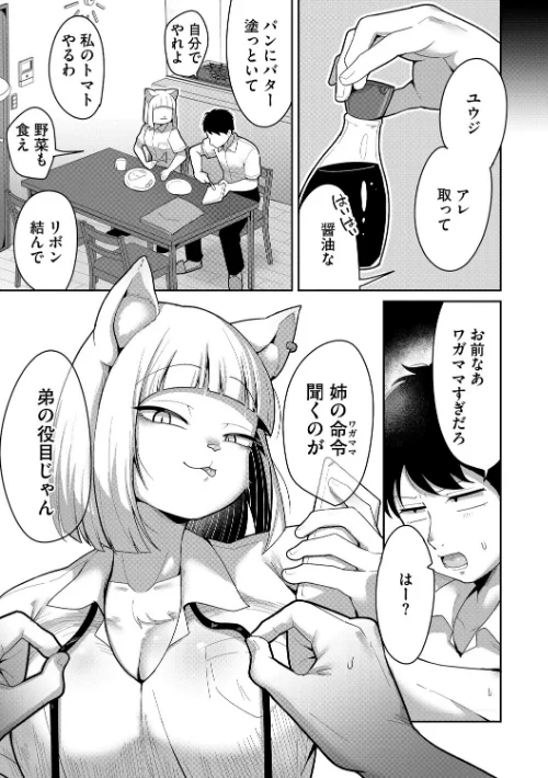 発情期の姉貴（単話）[作]脱穀次郎/〈エロ漫画〉 試し読みサンプル 3ページ目