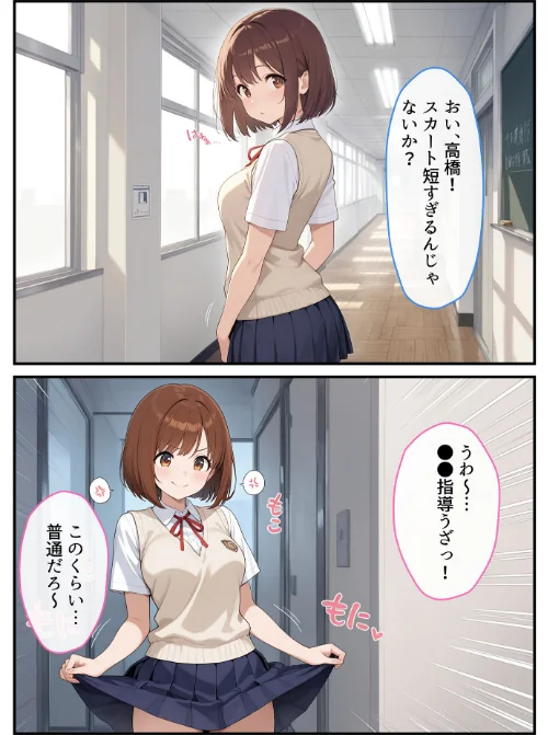 パパ活●●●●が●●指導教師に脅され中●しをした話 モザイク版[作]AIザッハトルテ あいラビ/〈エロ漫画〉 試し読みサンプル 4ページ目