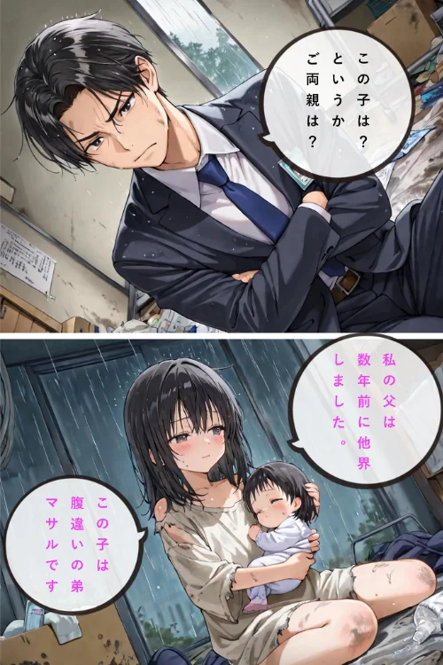 レ○プされていた少女を保護したら花嫁になった話 モザイク版[作]hentaiedge あいラビ/〈エロ漫画〉 試し読みサンプル 8ページ目