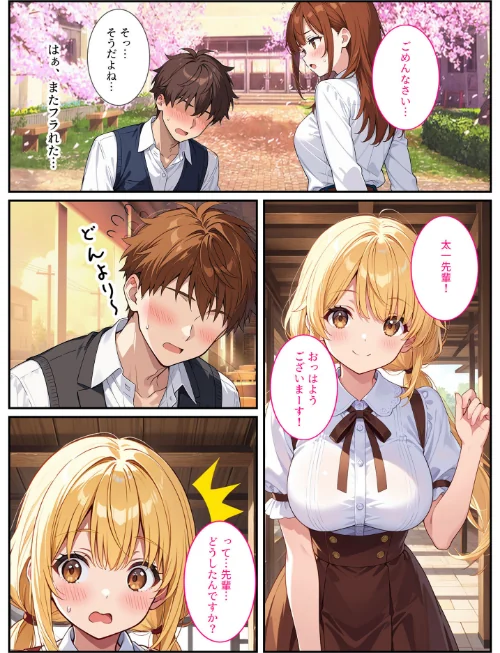 落ち込んでるオレに爆乳の後輩女子が処女をくれました！ モザイク版[作]StudioSR あいラビ/〈エロ漫画〉 試し読みサンプル 5ページ目