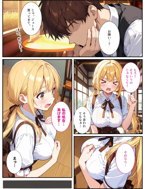 落ち込んでるオレに爆乳の後輩女子が処女をくれました！ モザイク版[作]StudioSR あいラビ/〈エロ漫画〉 試し読みサンプル 8ページ目