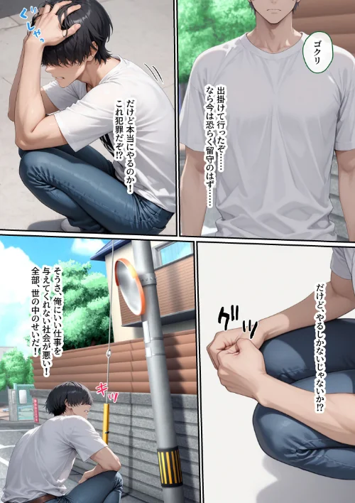 ただ空き巣に入っただけのはずが欲求不満な人妻を堕とすことになった話〜盗んだのは物ではなく躰でした〜 モザイク版[作]ラブ熟 あいラビ/〈エロ漫画〉 試し読みサンプル 10ページ目