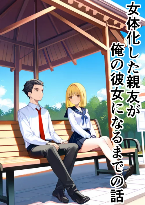 女体化した親友が俺の彼女になるまでの話【モザイク版】[作]悪魔ほろほろ/〈エロ漫画〉 試し読みサンプル 2ページ目