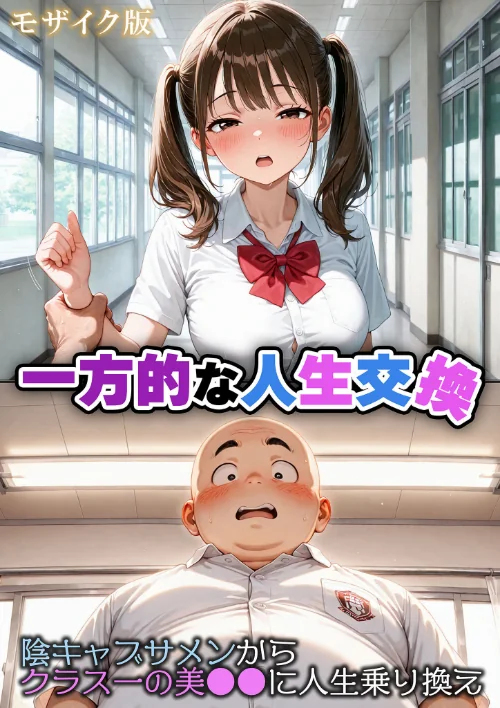 一方的な人生交換〜陰キャブサメンから クラス一の美●●に人生乗り換え〜 モザイク版[作]性転の空 あいラビ/〈エロ漫画〉 試し読みサンプル 2ページ目