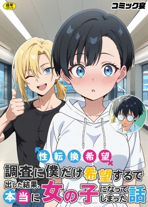 性転換希望調査に僕だけ希望するで出した結果、本当に女の子になってしまった話[作]コミック宴/〈エロ漫画〉 試し読みサンプル 2ページ目